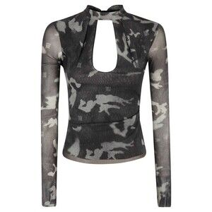 Misbhv Camo Mesh Top - NWT